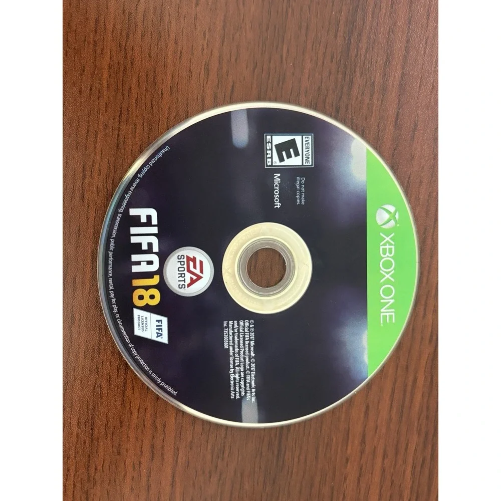 FIFA 18 Xbox One Video Game Disc Only Soccer Futbol Game
